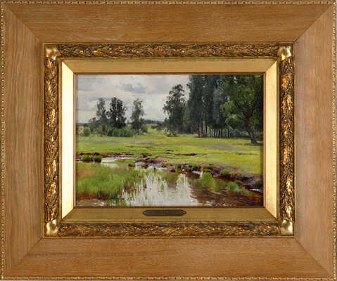 Шильдер Андрей Николаевич. Облачный день. Опушка леса